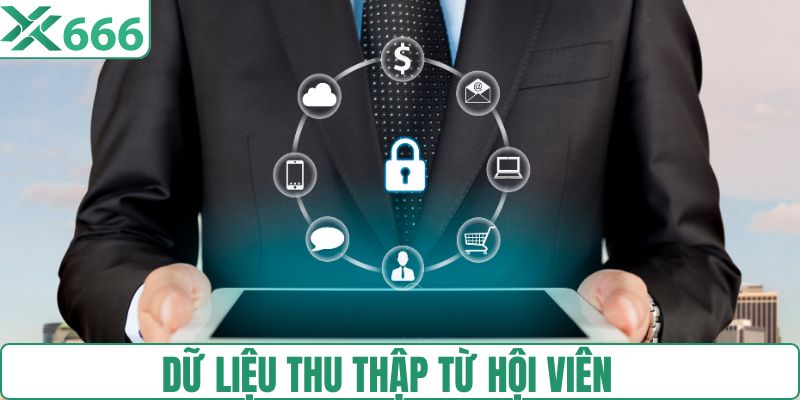 Dữ liệu thu thập của hội viên